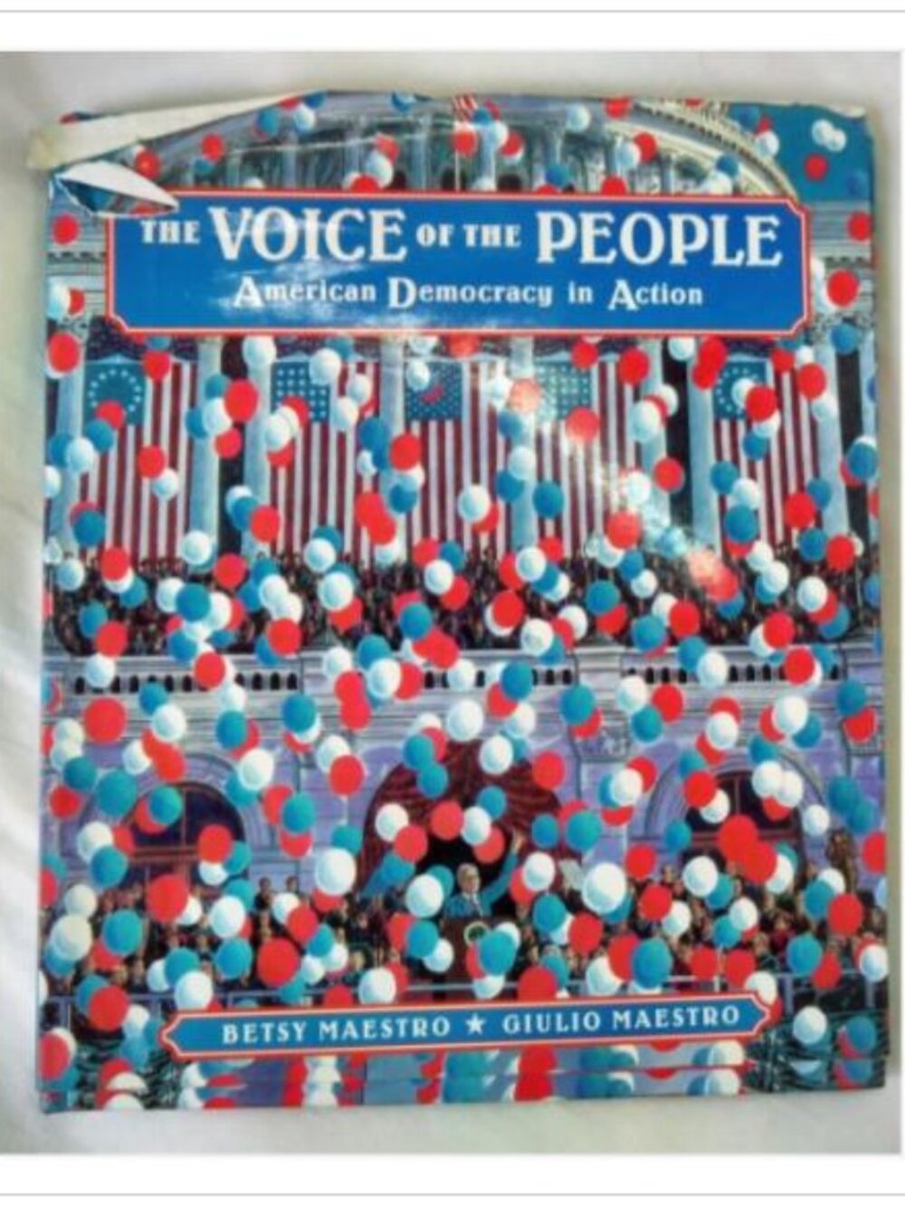 The Voice of the People American Democracy in Action Lothrop Lee & 1st 1996 HC